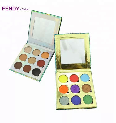Beautiful High Pigment 9 Color Eyeshadow Palette With Mirror 0.14kg