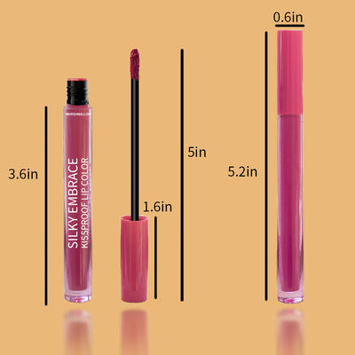 High Pigmented Full Coverage Matte Finish Liquid Lipstick Long Lasting