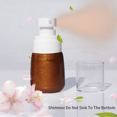 OEM Makeup Cheek Highlighter , All In One Highlighter Spray For Body / Face
