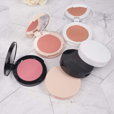 Cosmetic Pressed 7 Colors Makeup Blusher Palette Shimmer Finish