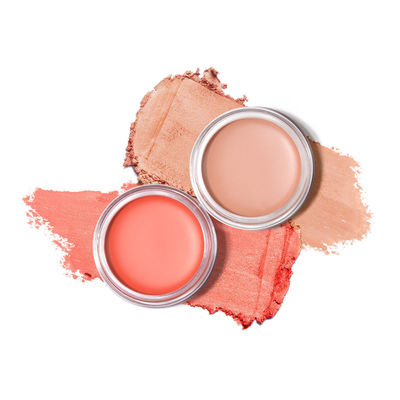High Pigment Makeup Blush Palette Customized Logo Shimmer Finish for Face