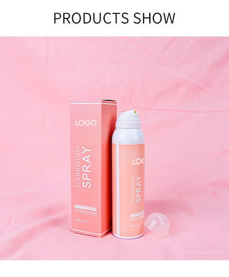Full Coverage Foundation Makeup Setting Spray Waterproof Natural Finish