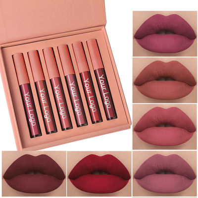 Beauty Long Lasting Lipstick Velvet Lip Gloss Set For Girls