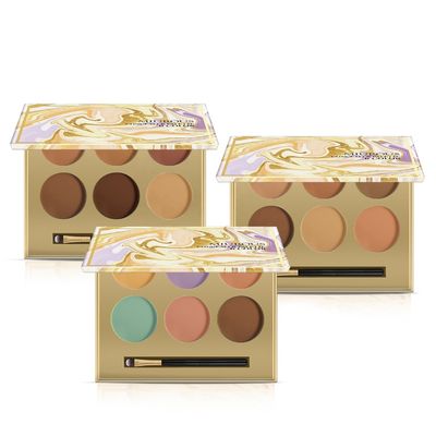 OEM ODM Blush Highlighter Contour Palette, Waterproof Full Coverage Concealer Palette
