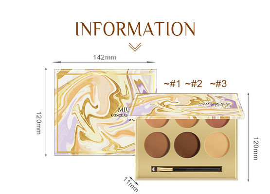 OEM ODM Blush Highlighter Contour Palette, Waterproof Full Coverage Concealer Palette