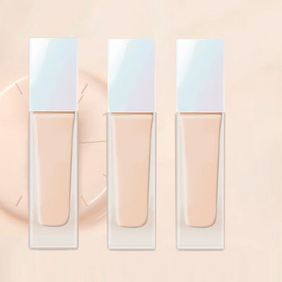 Brightening Waterproof Foundation Cream  Women Base Makeup Cream