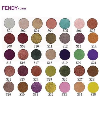 DIY Makeup Maquillaje Single Eyeshadow Palette Accept Private Label