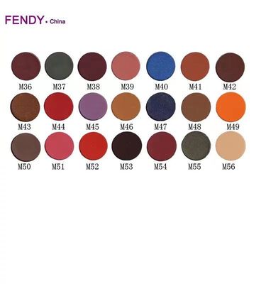 DIY Makeup Maquillaje Single Eyeshadow Palette Accept Private Label