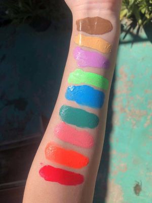 15ml Long Lasting Face Primer , Multi Colored Beauty Eye Base Primer