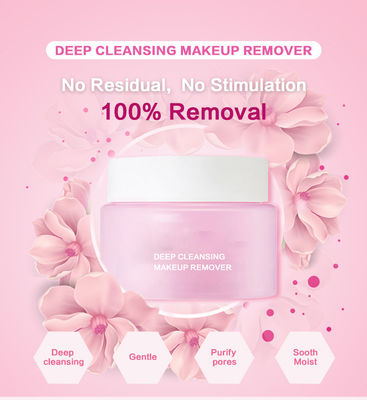 Facial Lip Eye Makeup Remover Balm，Skin Friendly Deep Cleansing Balm