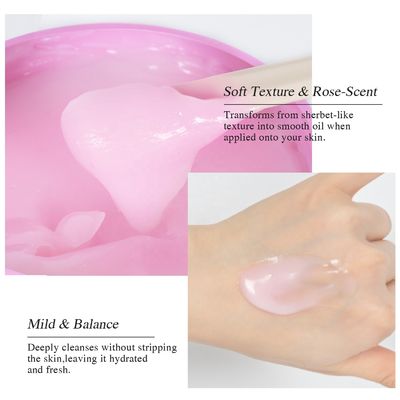 Facial Lip Eye Makeup Remover Balm，Skin Friendly Deep Cleansing Balm