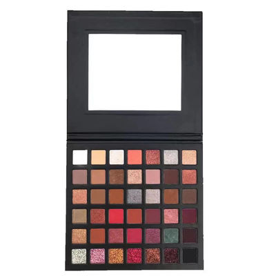 Custom Colorful Eyeshadow Palette Square Shadow Matte with 42 colors Waterproof