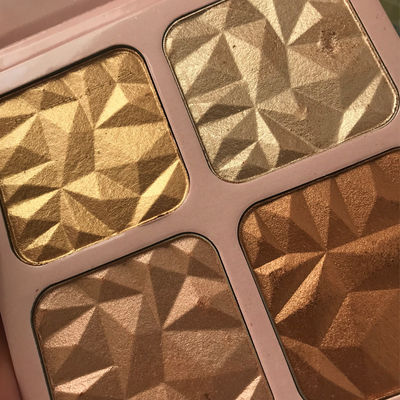 Private Label Glow Makeup Highlighter Palette , Baked Highlighter Powder