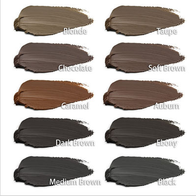 Private Label Eyebrow Makeup Powder 10 Colors Customized Logo