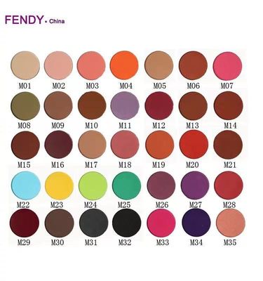 Privé Etiket Enig Matte Glitter Eyeshadow, 26mm Oogschaduwpannen