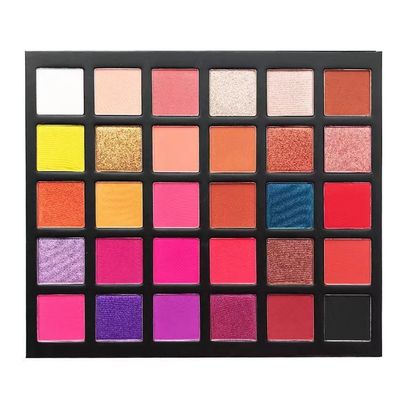 30 Colors Matte Shimmer Glitter Eyeshadow Palette DIY Your Own Makeup