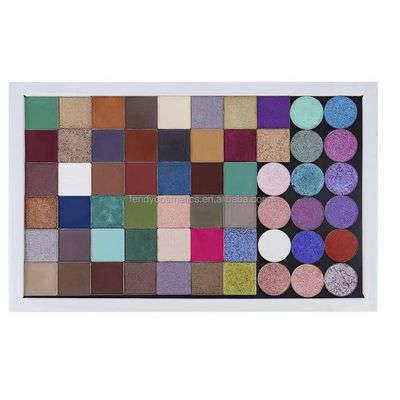 60 Colors Eye Makeup Eyeshadow  Black / White Magnetic Eyeshadow Palette