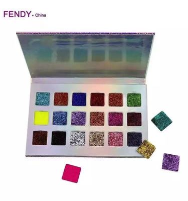 18 couleurs observent le fard à paupières de maquillage lissent la palette de fard à paupières de sirène