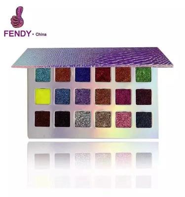 18 couleurs observent le fard à paupières de maquillage lissent la palette de fard à paupières de sirène