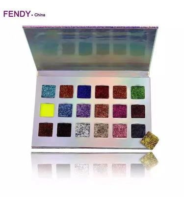18 couleurs observent le fard à paupières de maquillage lissent la palette de fard à paupières de sirène