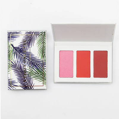 OEM 3color 6colors Cheek Blush Palette , Contour Blush Highlighter Palette