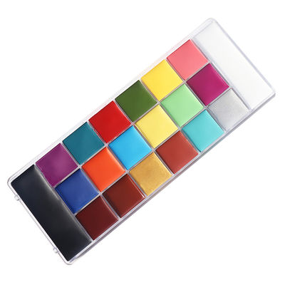 173g Private Label Skin Care Products OEM Face And Body Paint Palette
