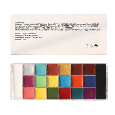 173g Private Label Skin Care Products OEM Face And Body Paint Palette
