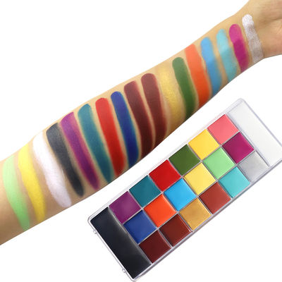 173g Private Label Skin Care Products OEM Face And Body Paint Palette