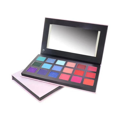 Square 18 Colors Eye Makeup Eyeshadow Palette High Pigmentation Easy Blend