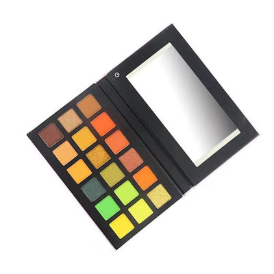 Square 18 Colors Eye Makeup Eyeshadow Palette High Pigmentation Easy Blend