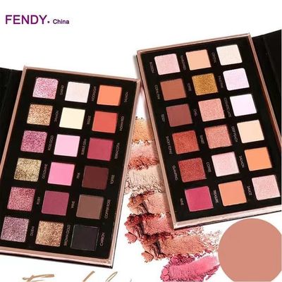 Mineral Makeup Eyeshadow Palette , Shimmer 18 Colors Eyeshadow Palette Waterproof