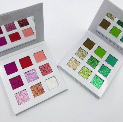 Portable Eye Makeup Eyeshadow Palette 9 Colors 180g High Pigmented