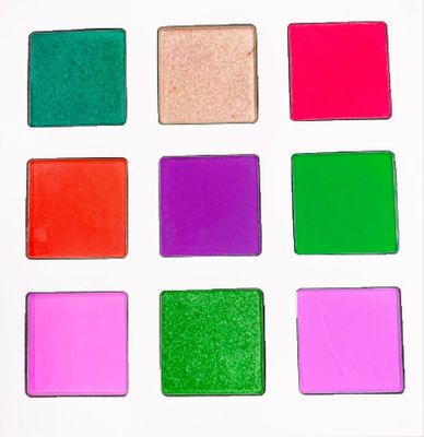 Portable Eye Makeup Eyeshadow Palette 9 Colors 180g High Pigmented