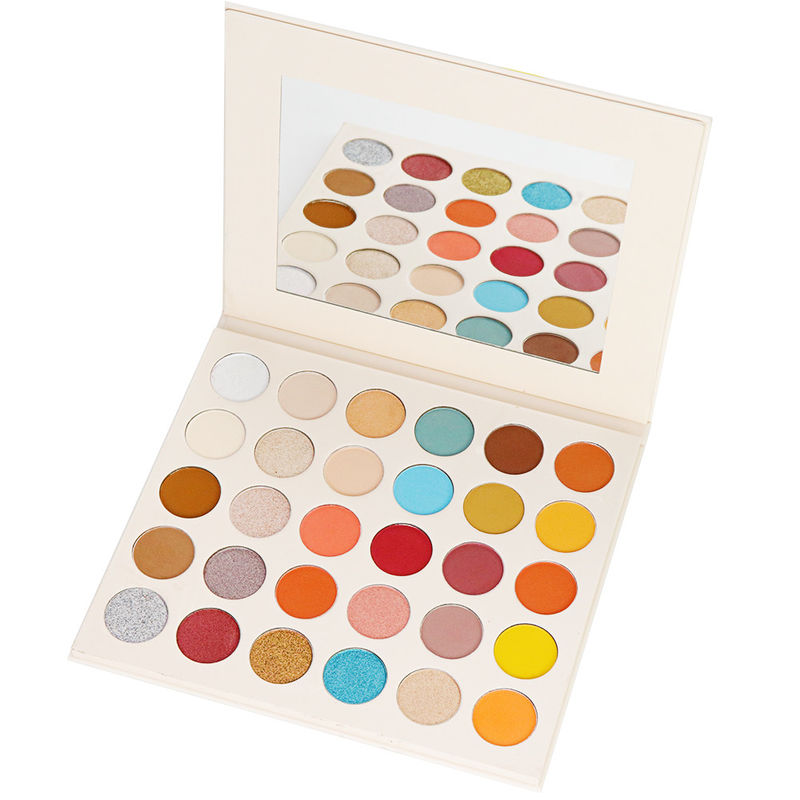 Private Label Custom Eyeshadow Palette Waterproof 30 Colors Eyeshadow