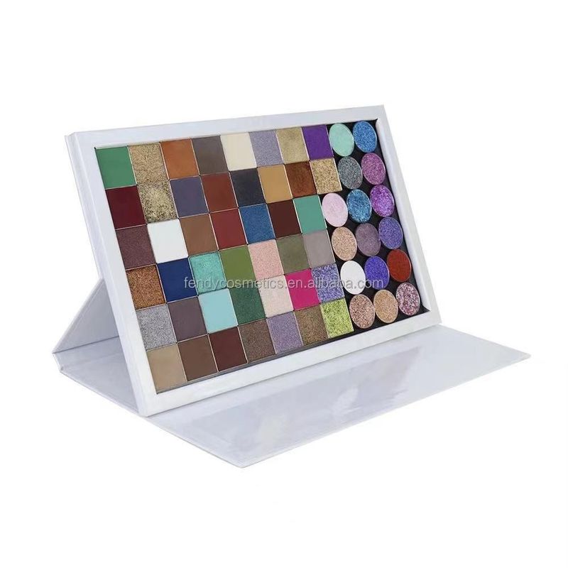 60 Colors Eye Makeup Eyeshadow  Black / White Magnetic Eyeshadow Palette